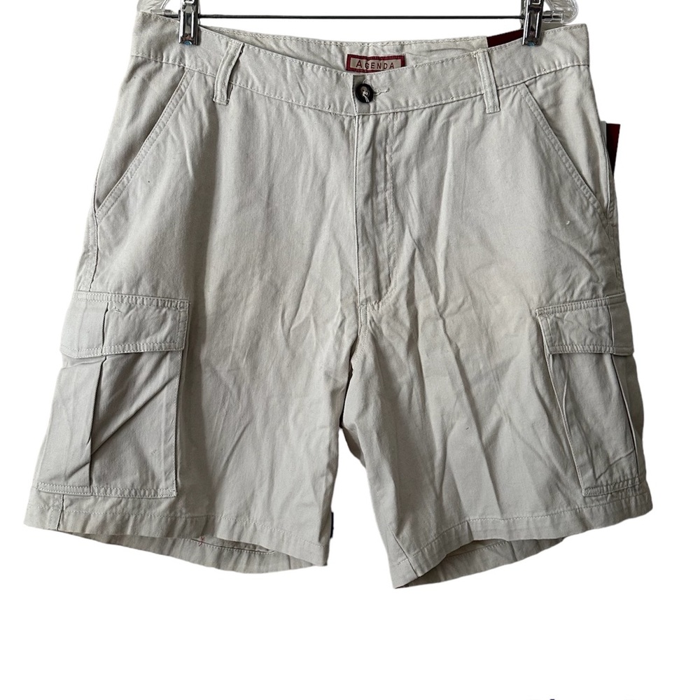 Agenda Men’s Beige Cargo Short size 34
